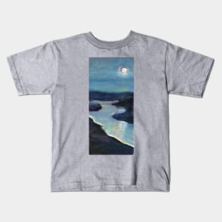 Moon river Kids T-Shirt